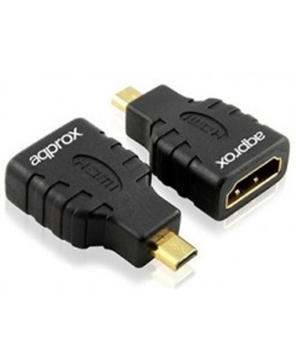 Adaptador hdmi hembra a micro hdmi approx appc19