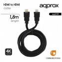 Conexion hdmi m/m 4k cable 1.8 m approx appc34