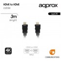 Conexion hdmi m/m 4k cable 3m approx appc3535