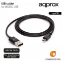 Conexion micro usb a usb (a) 1m approx appc38