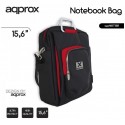 Maletin portatil 15´6" rojo/negro approx appnbst15