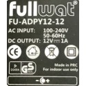 Alimentador universal 12 vdc 1a 12 w (5.5x2.1)