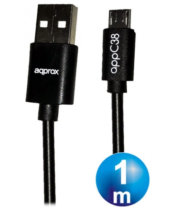 Conexion micro usb a usb (a) 1m approx appc38