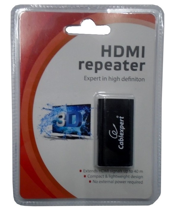 Mini amplificador de señal hdmi hasta 40 metros