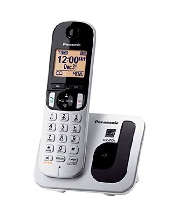 Telefono inalambrico panasonic kx tgc210 plata