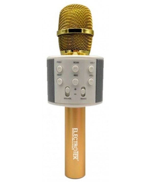 Microfono altavoz multimedia electrotek gold