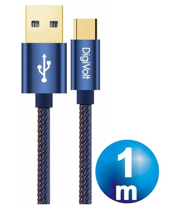 Conexion usb-c macho a usb a macho jeans 1 metro