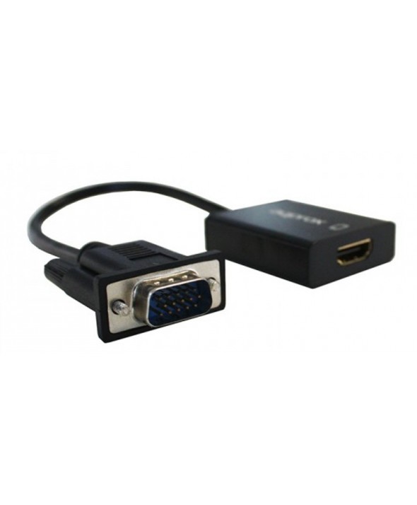 Convertidor de vga+audio por usb a hdmi approx c25