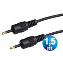 Conexion fibra optica jack m/m cable 1.5 m