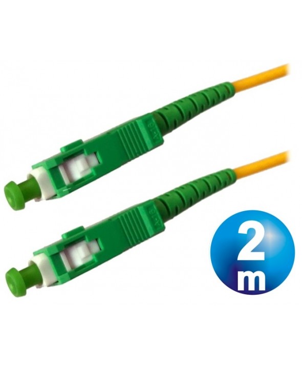 Conexion fibra optica datos sc-sc m/m cable 2 m