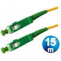 Conexion fibra optica datos sc-sc m/m cable 15 m