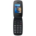 Telefono movil concha qubo neo negro con base