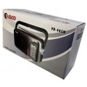 Radio portatil am/fm pilas y red pd985 elco