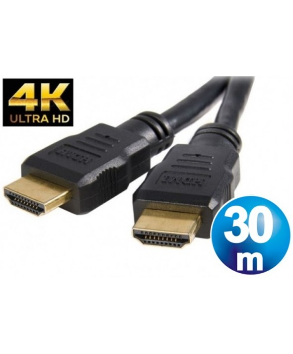 Conexion hdmi m/m v2.0 4k cable 30 m