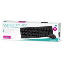 Teclado + raton inalambrico omega okm071bes