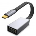 Adaptador usb tipo c macho a vga hembra 0.15m platinet