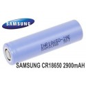 Bateria recargable cr18650 2900mah flat samsung 8.25a