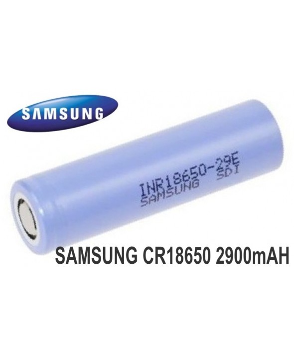 Bateria recargable cr18650 2900mah flat samsung 8.25a