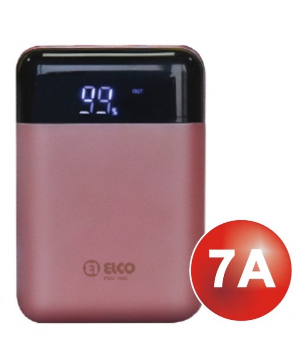 Power bank 2xusb 7000mah digital elco