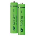 Bateria recargable aaa 650mah recyko gp blister 2