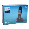 Telefono inalambrico manos libres philips negro