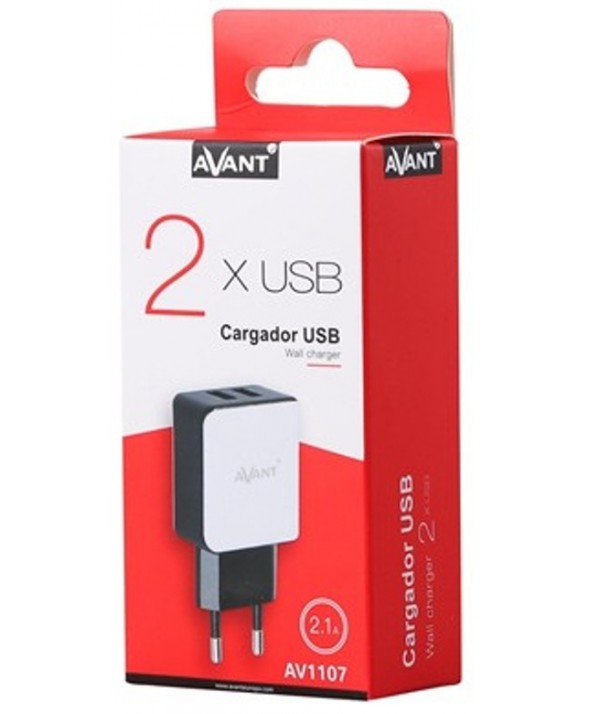 Alimentador 220v a 2xusb 5v (2400ma) avant