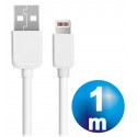 Conexion usb 2.0 2a blanco lightning 1m av1091