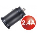 Alimentador coche 2xusb (2.4a) avant av1106 