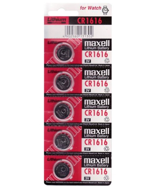 Pila litio cr1616 maxell blister de 5