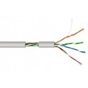 Bobina 305 m cable telefonico cat.5 utp rigido