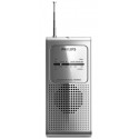 Radio philips am/fm altavoz exterior + toma auricular