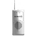 Radio philips am/fm altavoz exterior + toma auricular