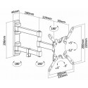 Soporte tv 13"-42" 20 kg 3 brazos aisens