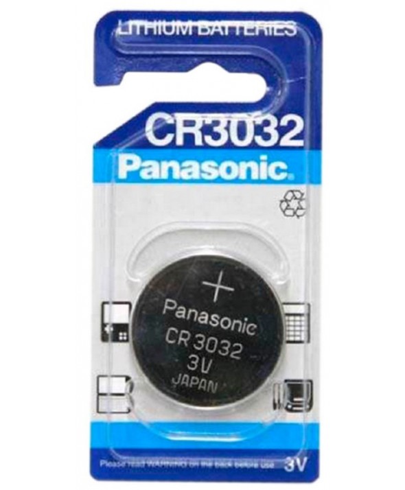 Pila litio cr3032 panasonic blister de 1