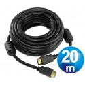 Conexion hdmi m/m hq 30awg cable 20 m