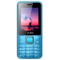 Telefono movil qubo 2.4" 2 simm 32mb 2500mah azul