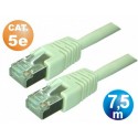 Conexion telefonica m/m rj45 8p8c cat.5e 7,5 metros