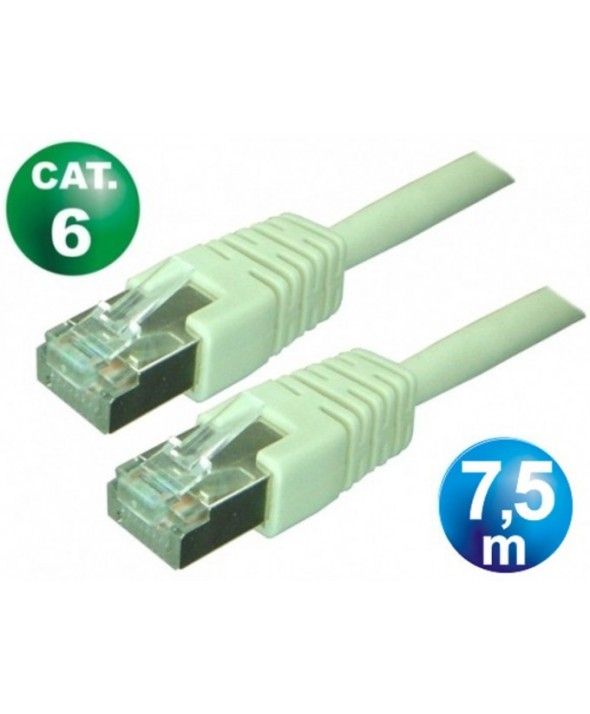 Conexion telefonica rj45 8p8c ftp cat.6 7.5 metros