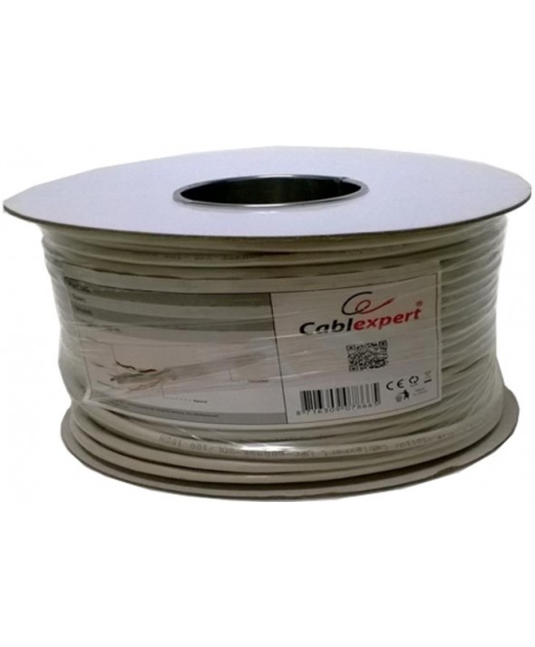 Rollo 100 m cable telefonico cat.6 utp rigido