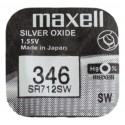 Pila ox de plata 1.55v (sr712sw) 346 maxell 