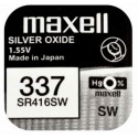 Pila ox de plata 1.55v (sr416sw) 337 maxell