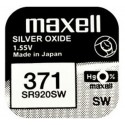 Pila ox de plata 1.55v (sr920sw) 371 maxell