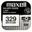 Pila ox de plata 1.55v (sr731sw) 329 maxell