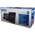 Radio despertador bluetooth carga inalambrica daewoo