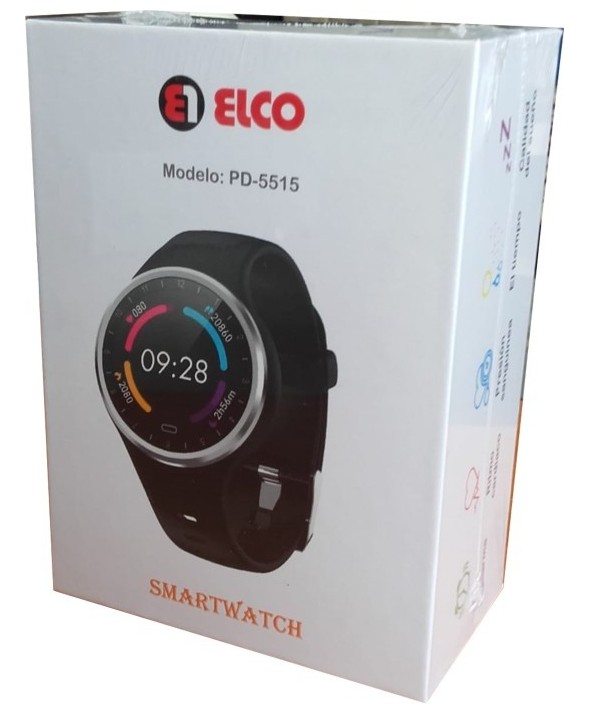 Smartwatch 32mb 20 dias elco blanco