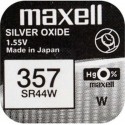 Pila ox de plata 1.55v (sr44w) 357 maxell