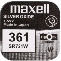 Pila ox de plata 1.55v (sr721w) 361 maxell