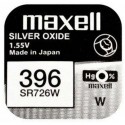 Pila ox de plata 1.55v (sr726w) 396 maxell