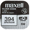 Pila ox de plata 1.55v (sr936sw) 394 maxell