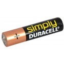 Pila alcalina lr-6 duracell simply nm1500 4 unidades